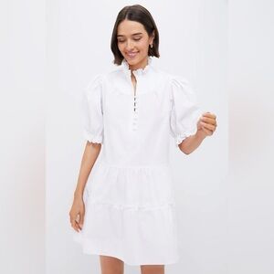 Tuckernuck Pomander Place White Selena Mini Dress Size XL NWT